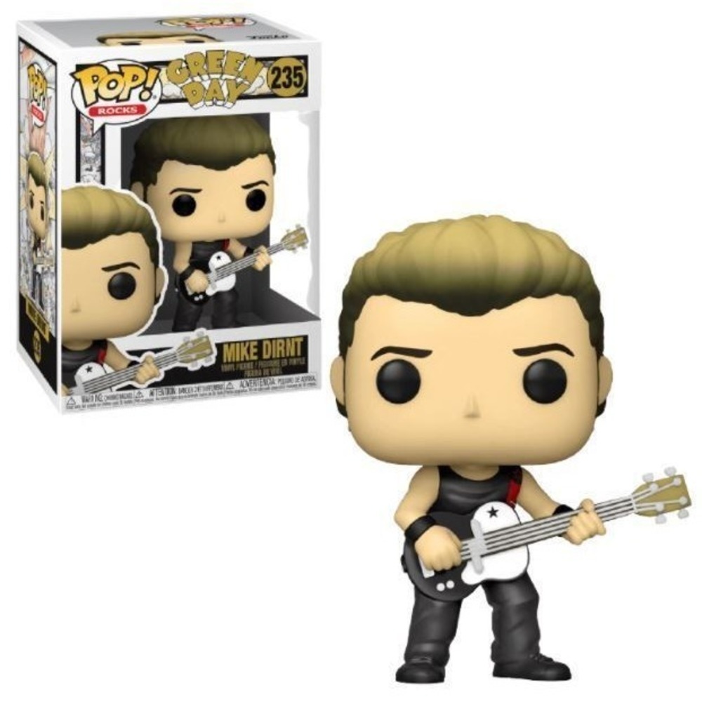 Mike Dirnt #235 Funko Pop! Rocks Green Day Vinyl‎ Figure Collectible